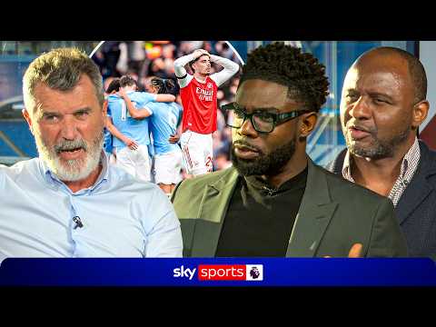 Roy Keane, Patrick Vieira &amp; Micah Richards REACT to Manchester City's big win over Arsenal