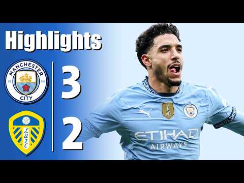 Manchester City vs Leeds United 3-2 - All Goals &amp; Highlights - 2026