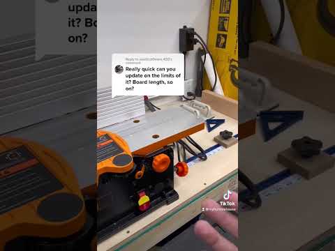 Benchtop jointer #woodworking #woodworkingtips #woodworkingtools