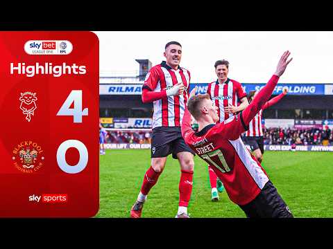 Imps ease past opposition | Lincoln City 4-0 Blackpool | League One Highlights