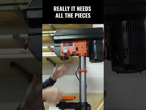 Assembling the WEN 12 inch Bench Top Drill Press