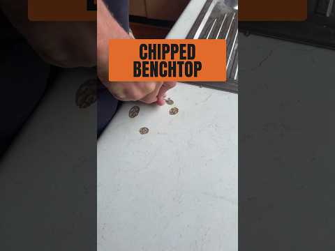 Laminate Benchtop Chip Repair | Repair Before Handover