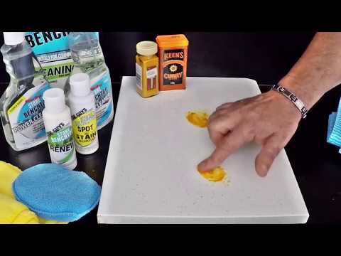 Best Stone Benchtop Cleaner - How to Clean &amp; Stain removal Quartz Countertop