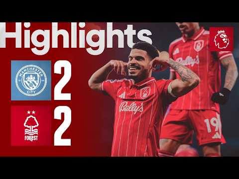 INCREDIBLE MGW and Elliot Anderson Finishes! 🔥 | Manchester City 2-2 Forest | Highlights 🎬