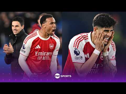 FULL-TIME SCENES: Arsenal go 7 points clear of Manchester City after HUGE Brighton win 🔴