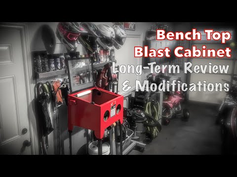 Benchtop Abrasive Blast Cabinet | Long Term Review and Modifications