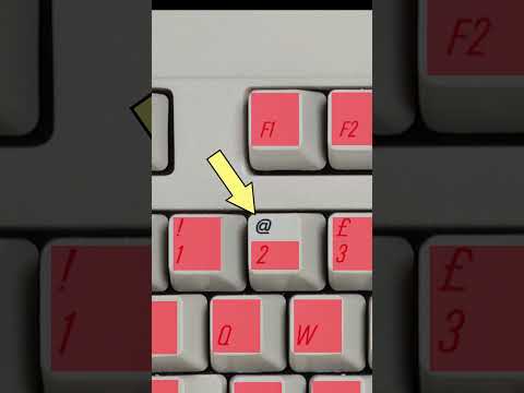 why is there an @ in your email address?